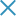 ☓